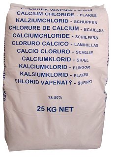 Calciumchlorid - Sack 25KG