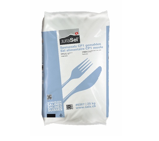 JuraSel Speisesalz CP 1 gemahlen 25KG